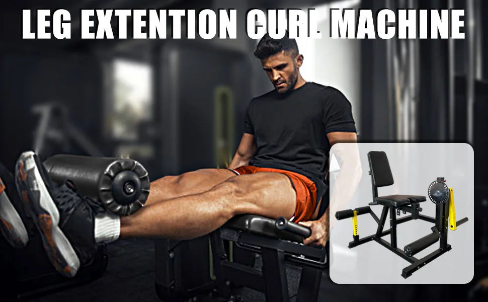 Fitness Equipment Leg Curl Extention Machine Workout to Imporove Knee Function Leg Extension Curl Machine Leg Strength