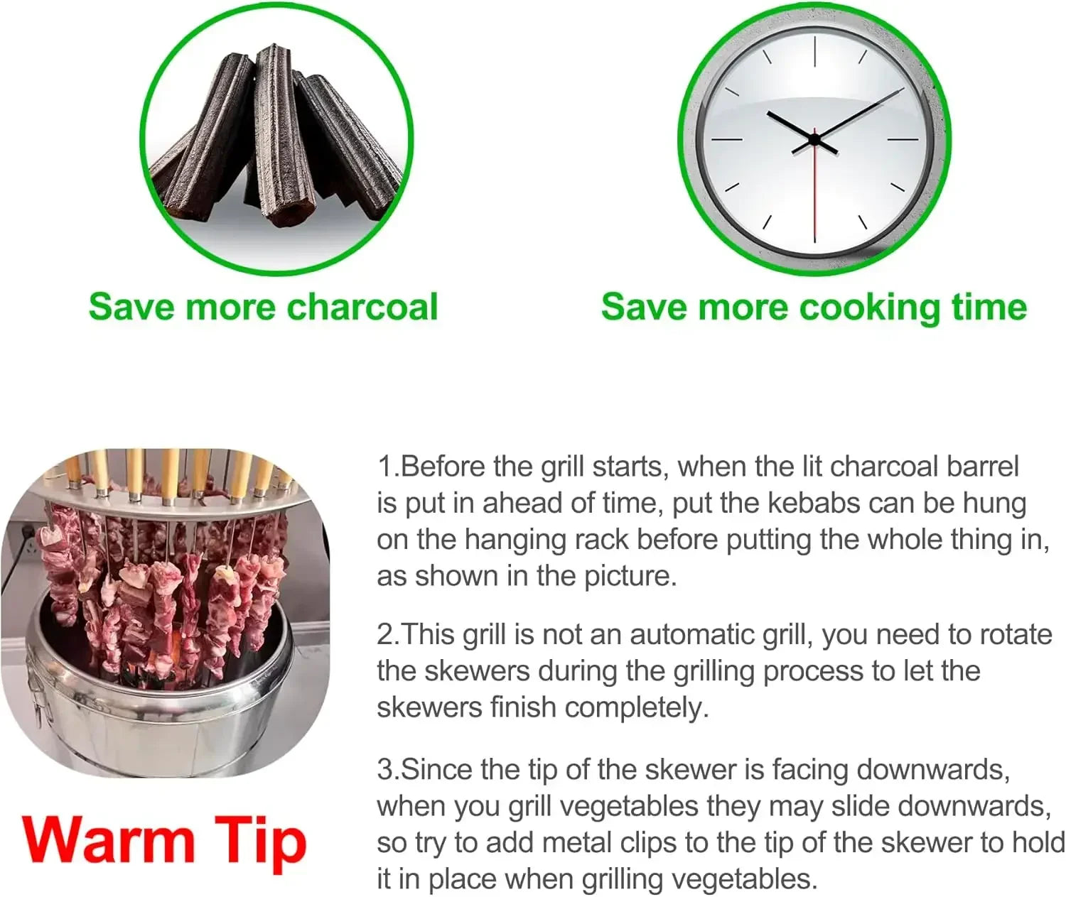 Outdoor Portable Charcoal Grill