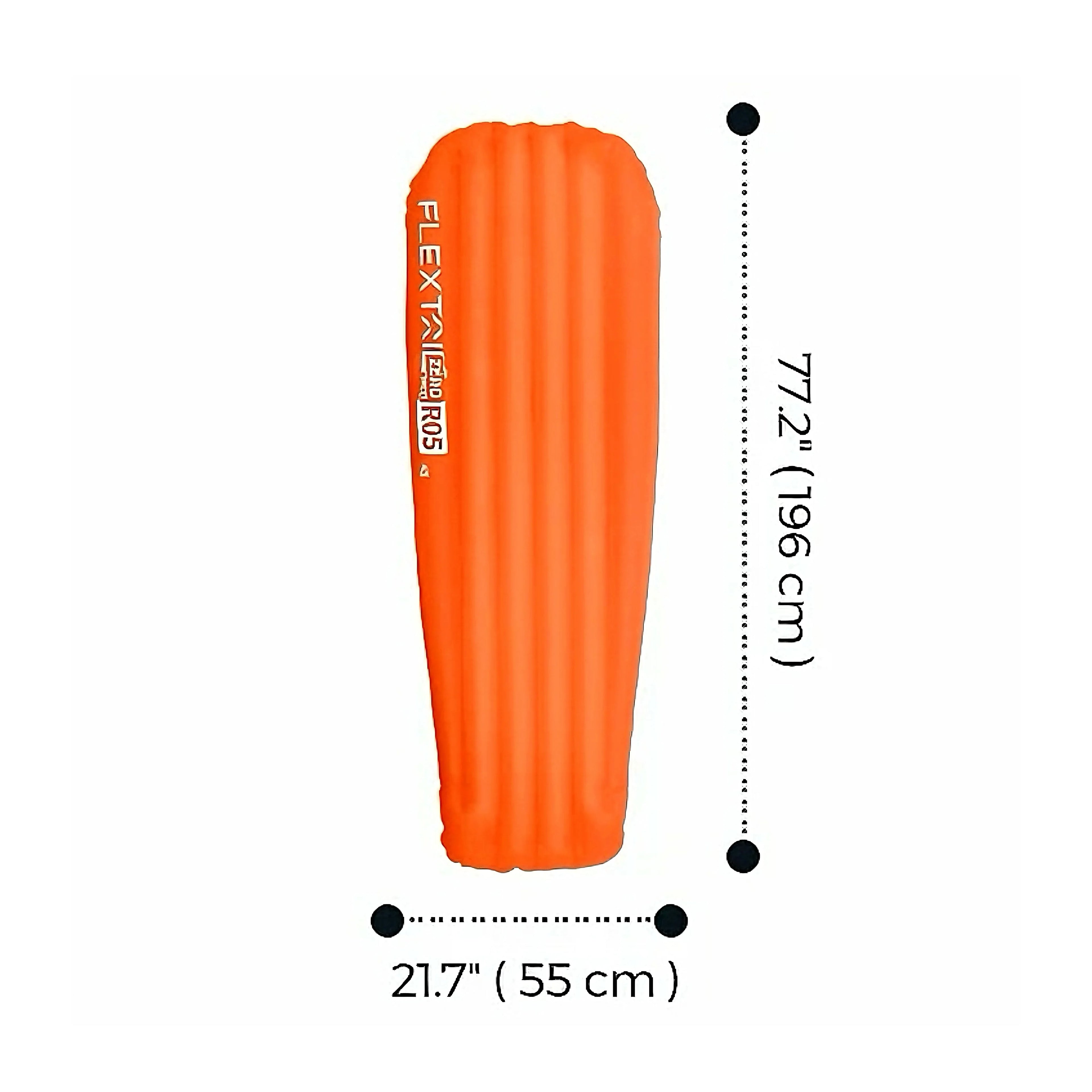 FLEXTAILGEAR ZERO MATTRESS MUMMY - Insulated Sleeping Pad with 6.0 / 5.6 R-Value, Ultralight Inflatable Camping Mat