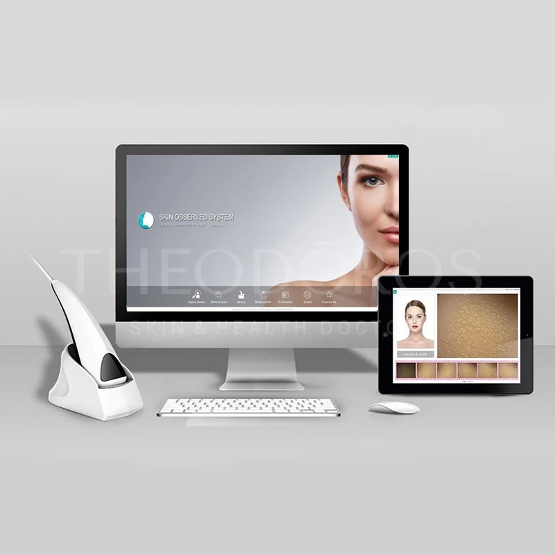 Portable High Definition Pixel Aesthetic Skin Analyzer