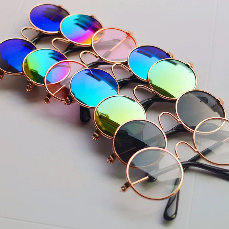 Lovely Vintage Round Cat Sunglasses