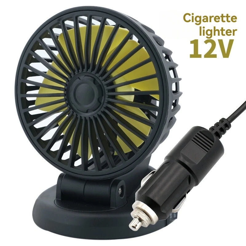 The sedan is a universal double-headed fan van with a large wind power electric fan for cooling