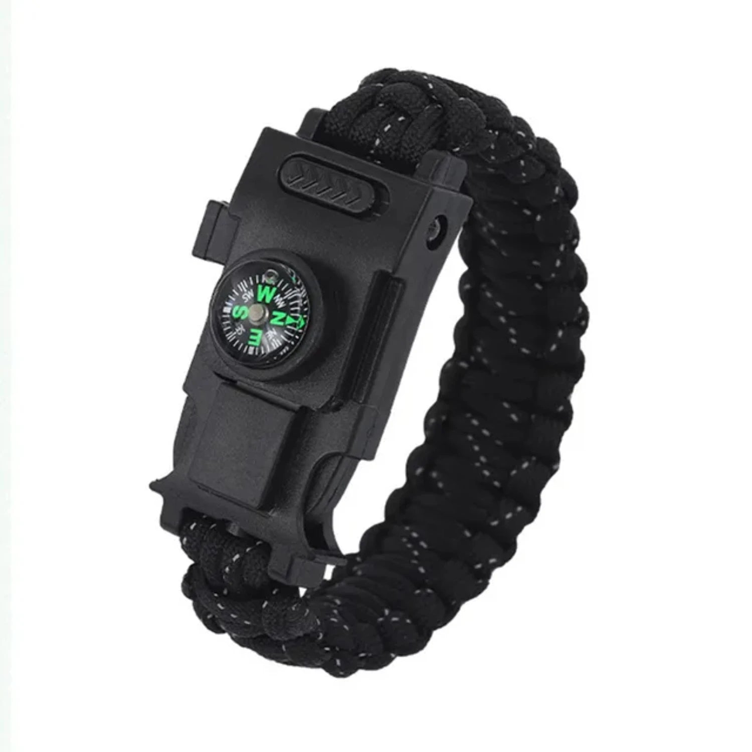 Top-Quality 4mm Paracord 550 Bracelet with Emergency Lights - Essential Outdoor Survival Gear