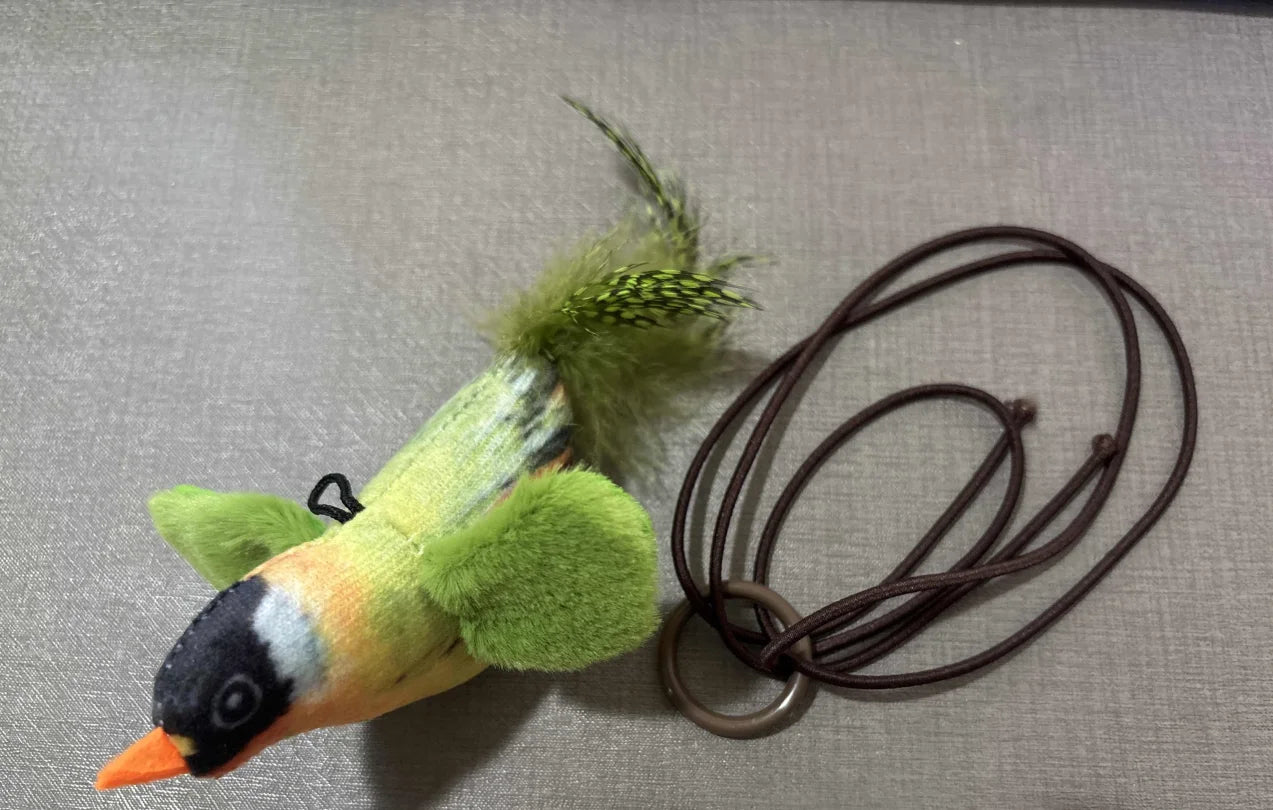 1 Pc Cat Toys For Indoor Cats Interactive Cat Toy Realistic Bird Sound Cat Toy Plush Cat Toy Catnip Cat Toy for Cats Kitten Toy