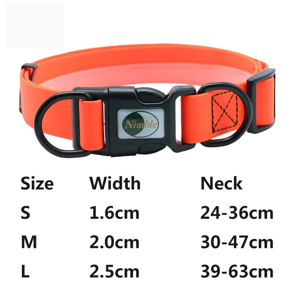 Waterproof PVC Dog Collar