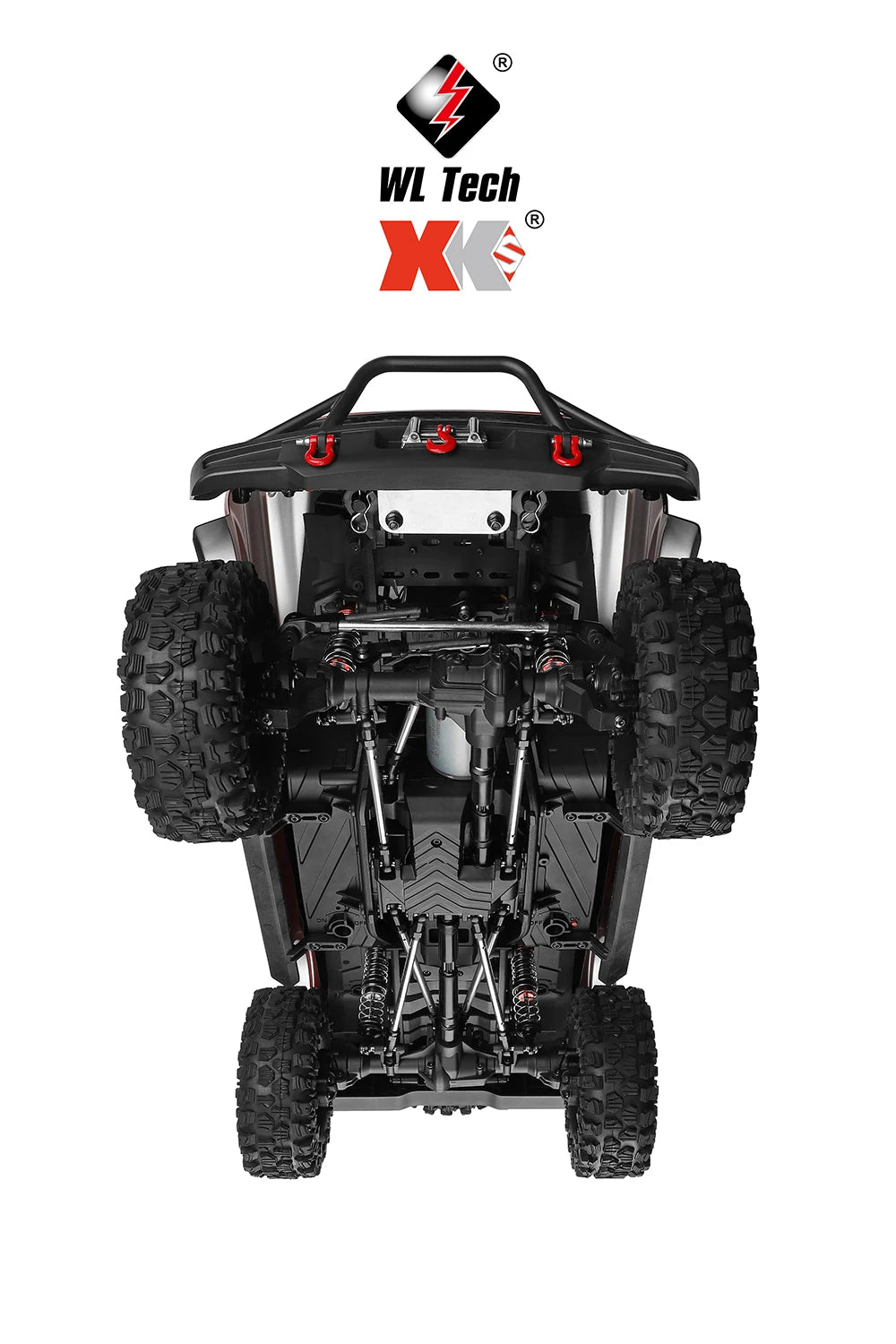 WLtoys 104020 1/10 Professional RC Car Off Road 4x4 2.4G 4WD Remote Control Cars 45 Minutes Working Time Climbing Car Adult Toy