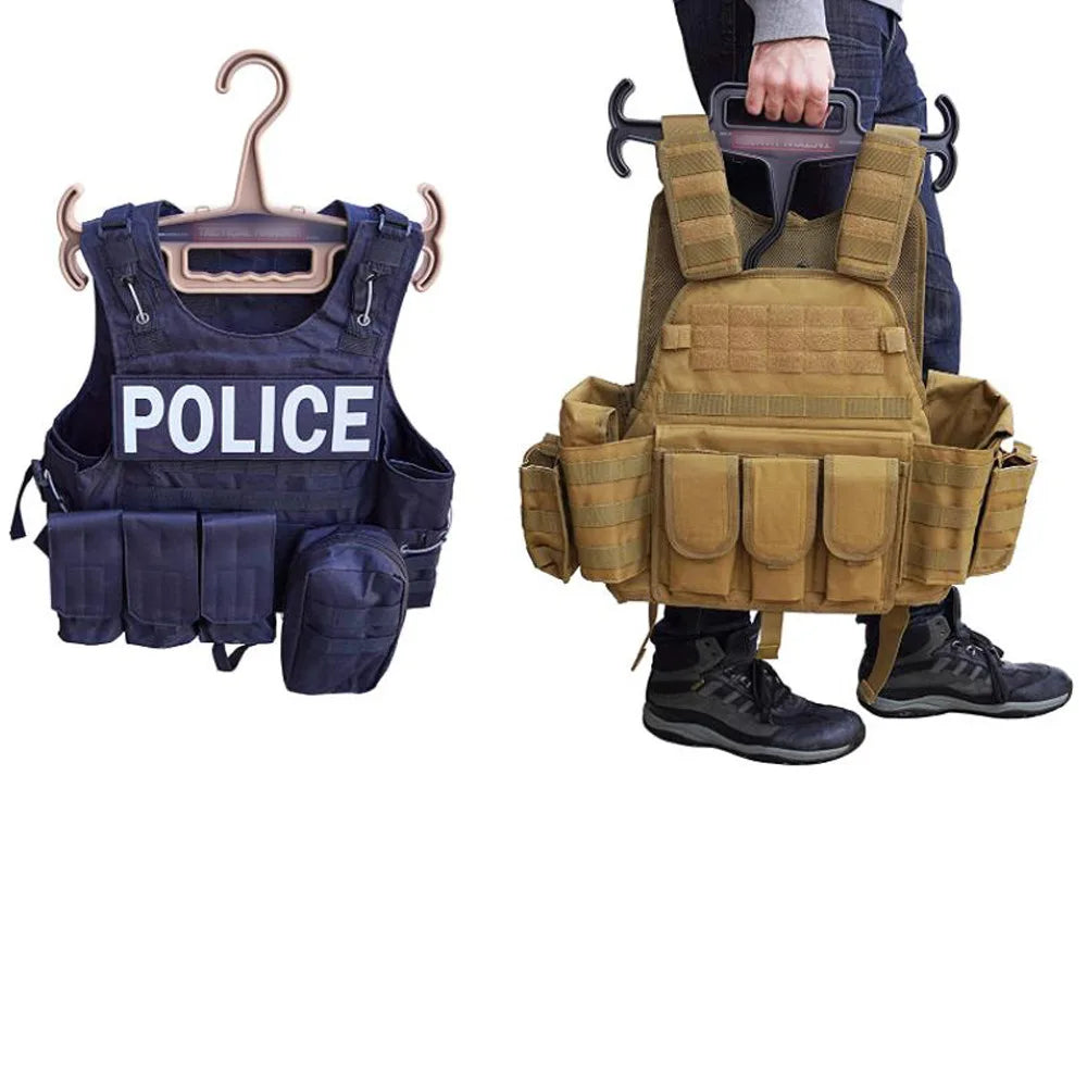 For Body Armor Vest Wetsuit Hanger Tactical Gear Survival Equipment Storage Organizer Heavy Duty