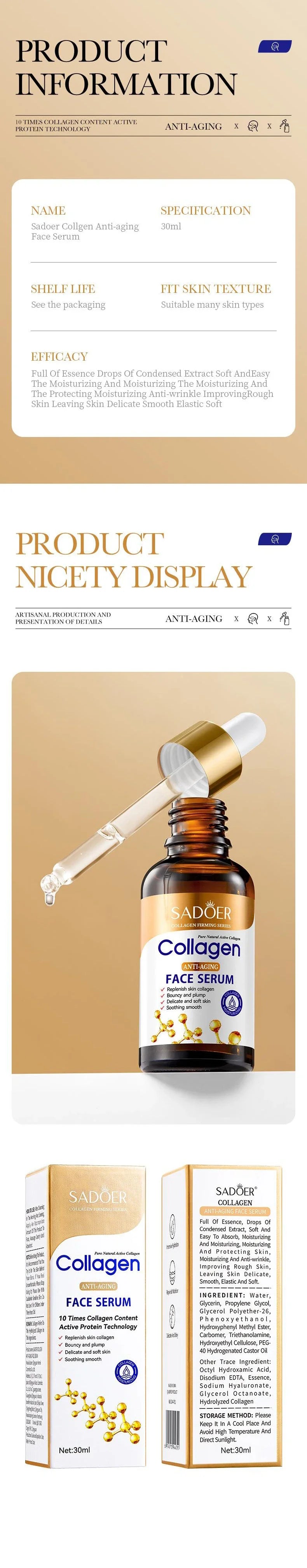 Collagen Facial Lifting/Firming Serum
