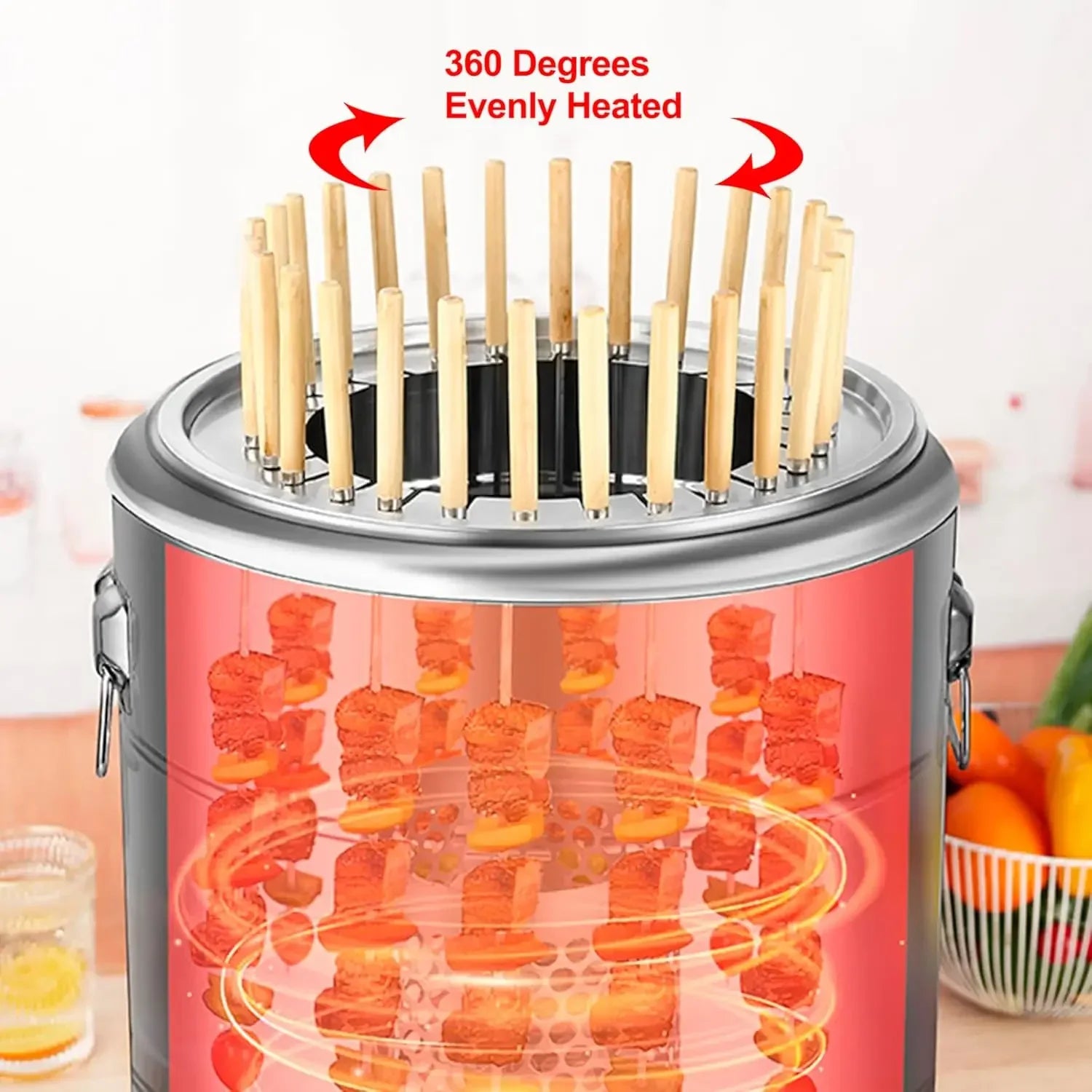 Outdoor Portable Charcoal Grill