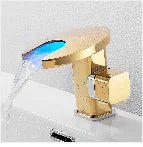 BAKALA 8/10/12Inch Water Powered Rain Shower Head Bathroom Square Brush gold Shower head. stainless steel shower head