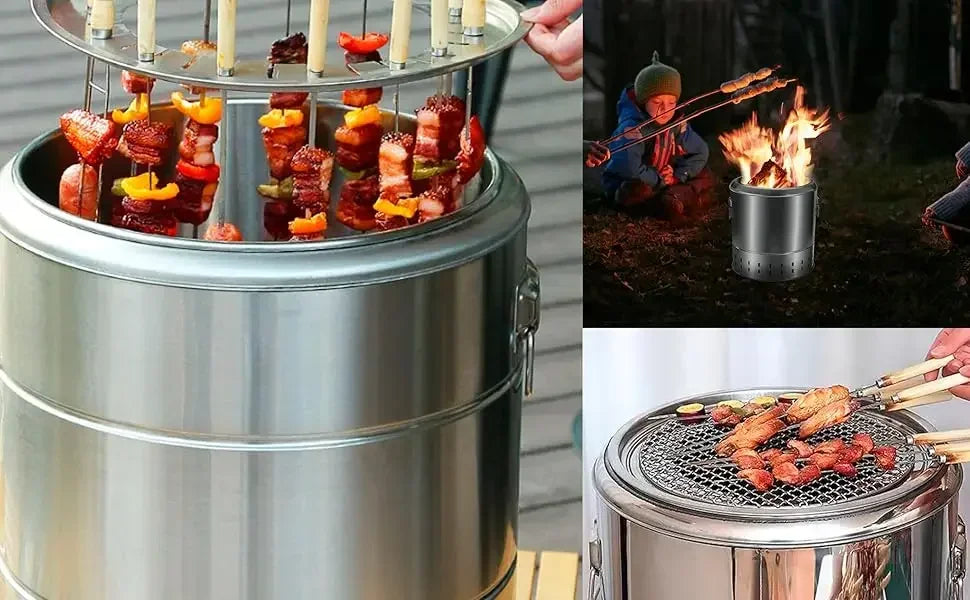 Outdoor Portable Charcoal Grill