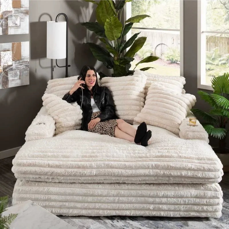 Kawaii New Arrival Living Room Sofas Unique White Luxury Modern Lounge Lazy Sofa Nordic Balcony Divani Da Soggiorno Furniture