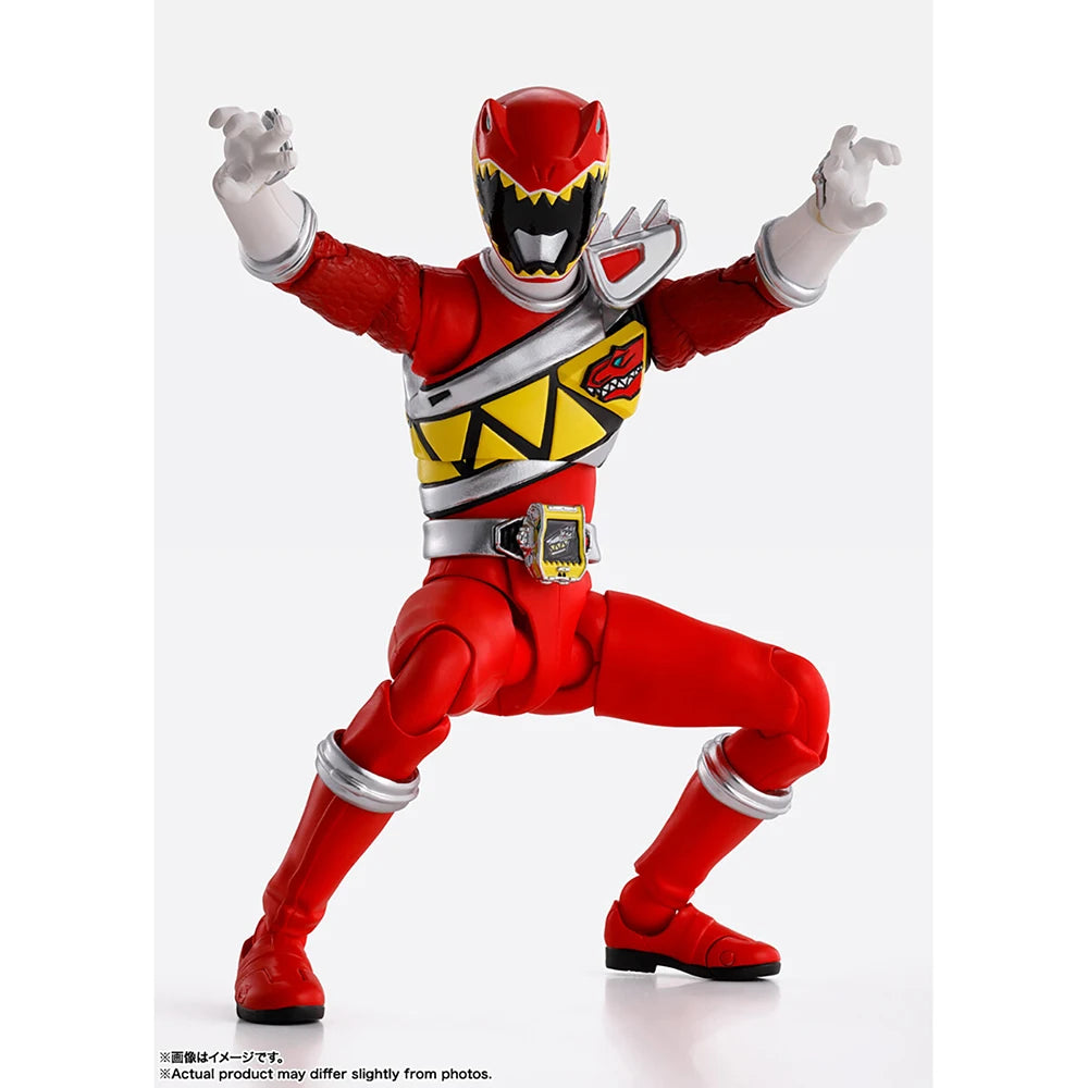 In Stock Bandai S.h.figuarts Shinkocchou Seihou Power Rangers Red Ranger Action Figures Model Toys