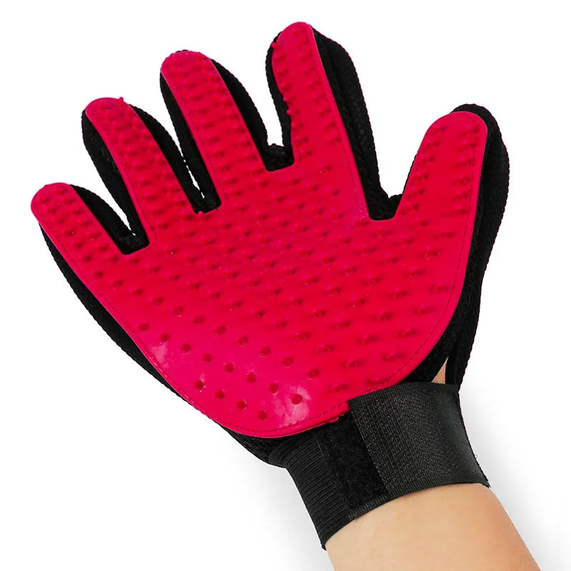 Cat grooming gloves, cat hair removal, pet massage, cleaning supplies