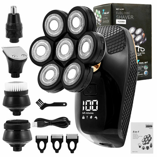 5In1 7D Electric Shaver Razor For Men&
