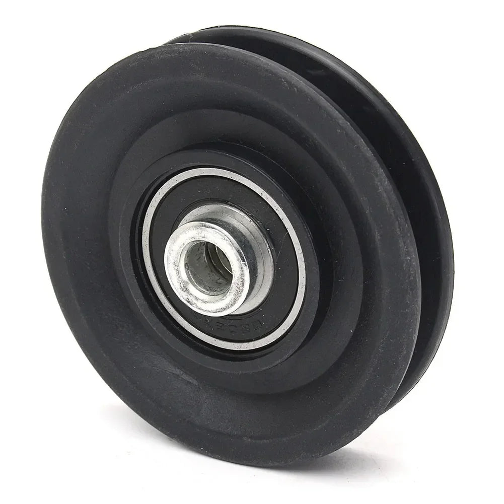 Universal 90mm Diameter Nylon Gym Bearing Pulley Wheel Cable Fitness Equipment Part 1PC Wearproof Pulley Wheel High Quality