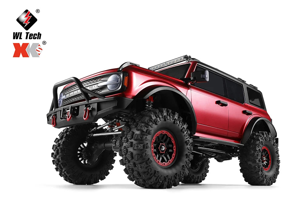 WLtoys 104020 1/10 Professional RC Car Off Road 4x4 2.4G 4WD Remote Control Cars 45 Minutes Working Time Climbing Car Adult Toy