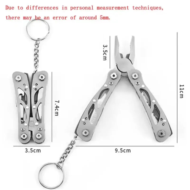 Folding Multi-tool Pocket Knife Pliers Mini Portable Fold Outdoor