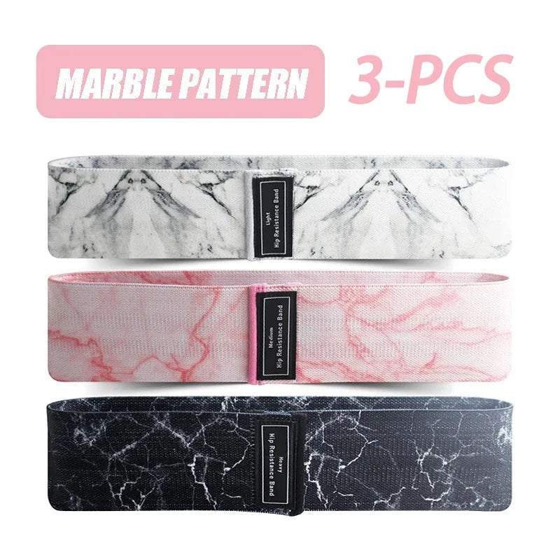 Fabric Squat Loop Resistance Hip Band Elastic Training Band Stretching Fitness Band Circular Yoga Fitness Equipment