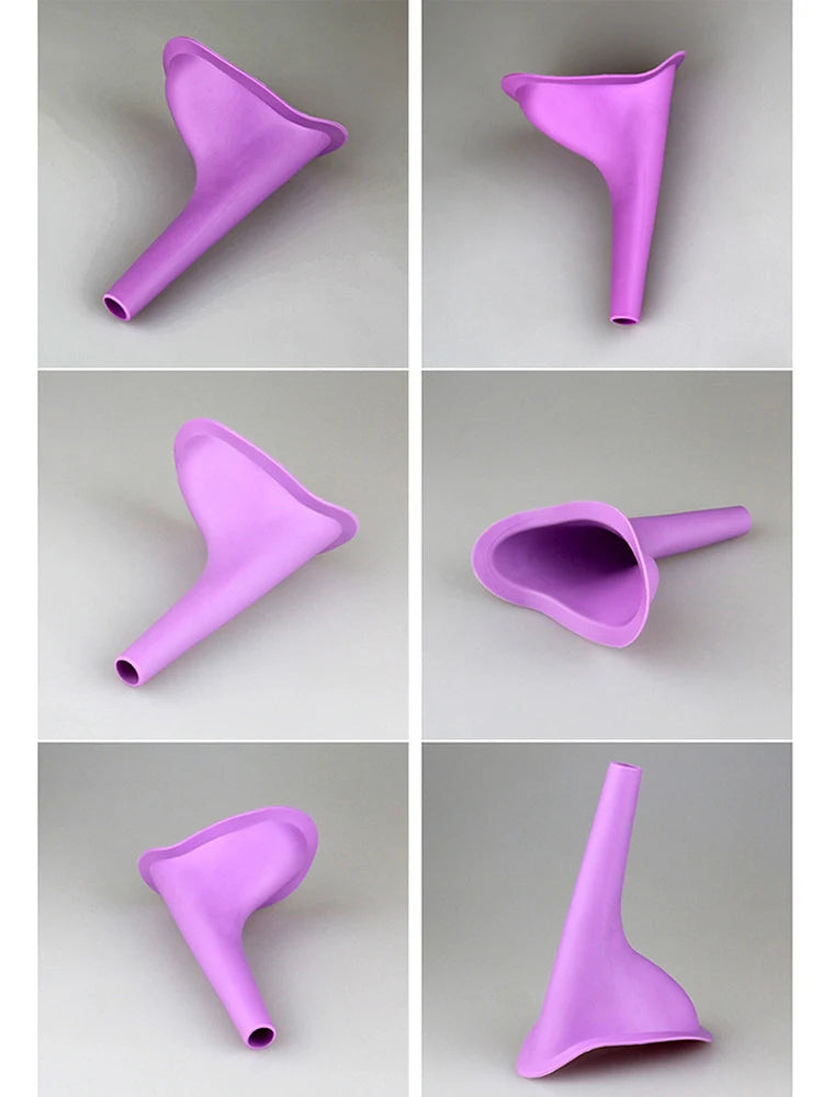 Woman Emergency Stand Urinals with Box Portable Silicone Reuse Postpartum Pregnancy Old people Foldable Multifunctional TMZ