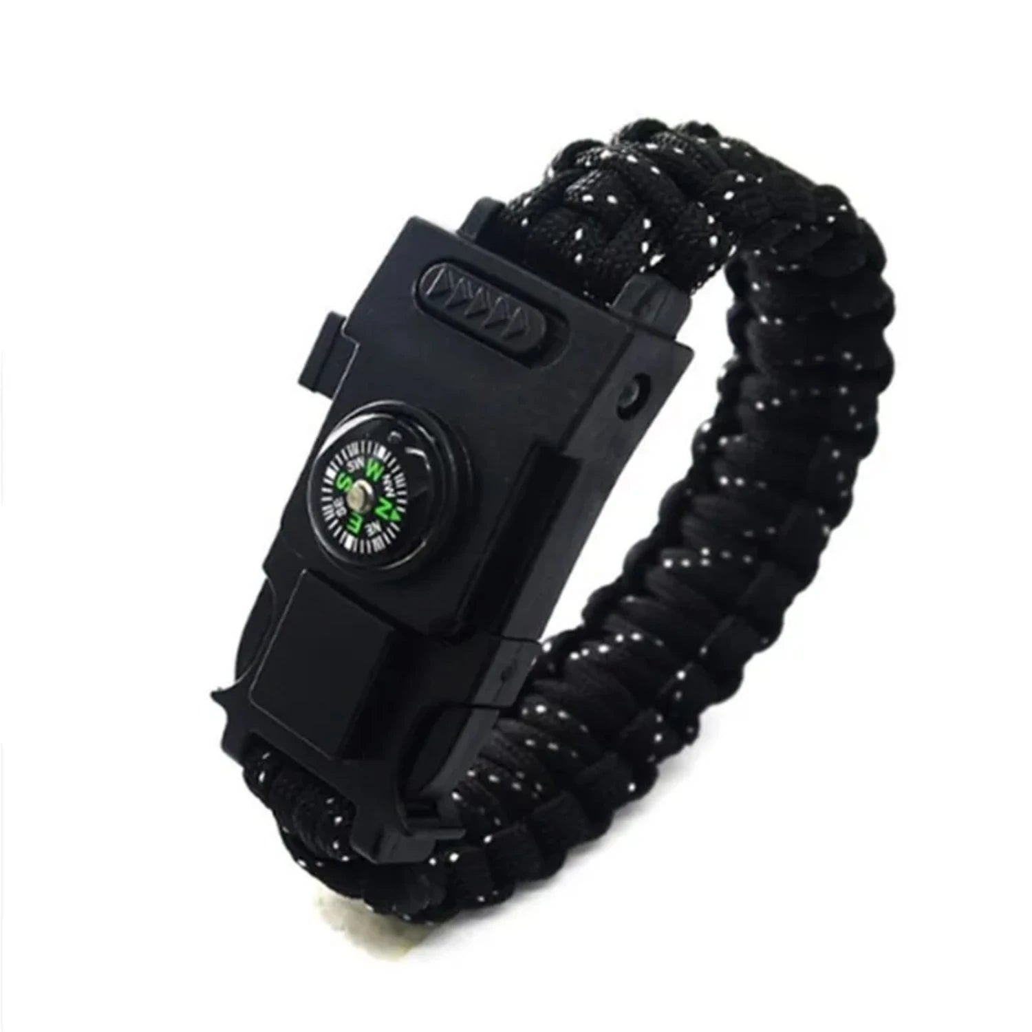 Top-Quality 4mm Paracord 550 Bracelet with Emergency Lights - Essential Outdoor Survival Gear