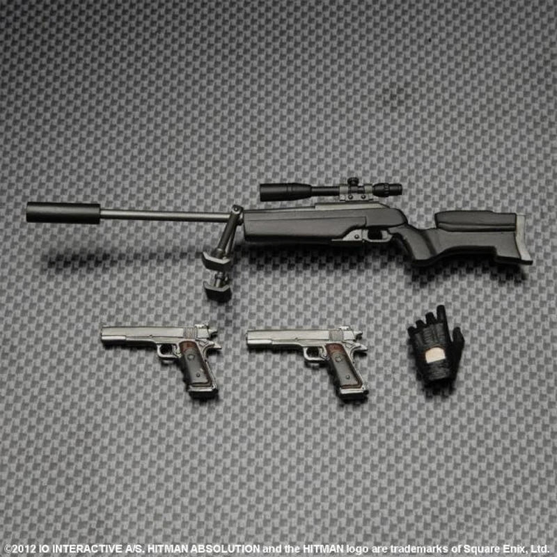 Play Arts Hitman Codename 47 Action Figures PA Movable Collection Doll Model Toys