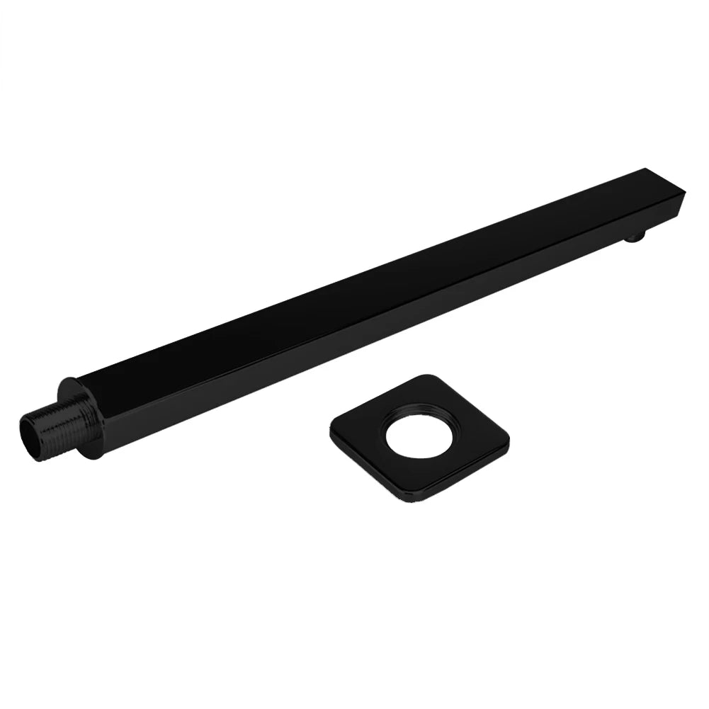 40cm Shower Arm Wall Mounted Shower Arm Shower Head Extension Shower Head Arm for Square Shower Head Rain Shower Head