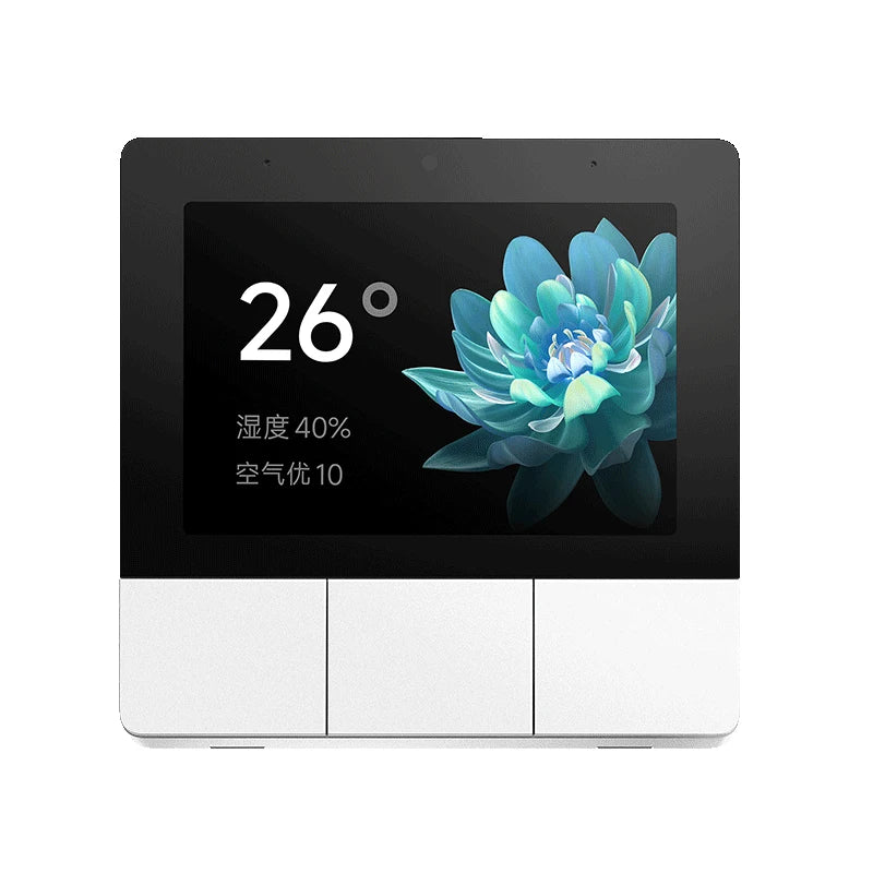 Xiaomi Smart Home Panel 3.23" Touch Screen Switch Central Control Screen Built in Bluetooth Mesh Gateway Works with Mihome App