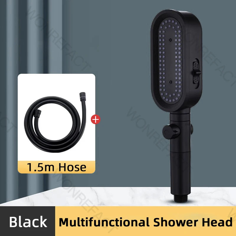 High Pressure Shower Head Handheld Shower Head Bathroom Pressurized Shower Head Filter Element Filters Water Quality Accessories