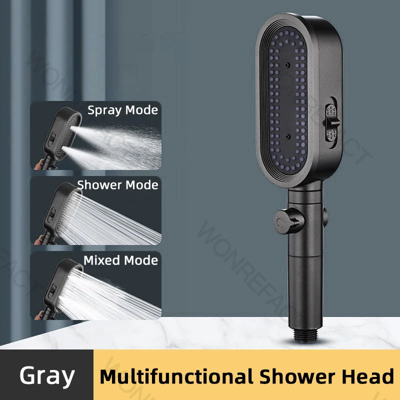 High Pressure Shower Head Handheld Shower Head Bathroom Pressurized Shower Head Filter Element Filters Water Quality Accessories