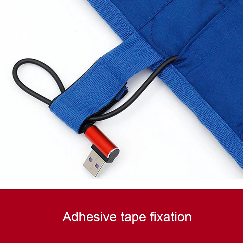 Winter Heating Mat USB Heating Sleeping Mat Camping Warming Mattress Temperature Warm Tent Sleeping Mat Foldable Sleeping Pad