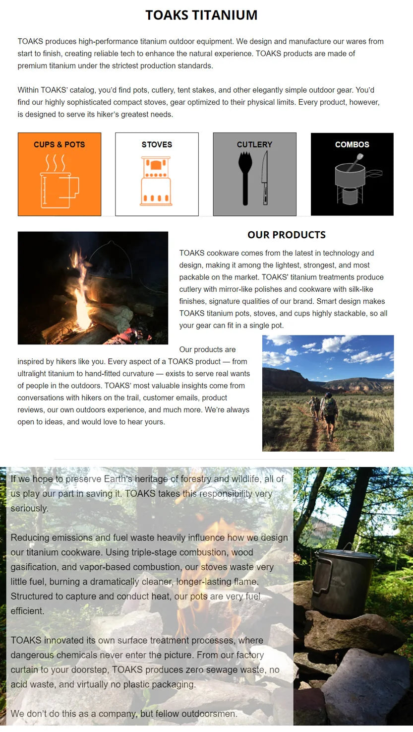 TOAKS Titanium 550ml Pot POT-550-L Ultralight Version Cup 0.3mm, Outdoor Camping Mug with Lid and Foldable Handle 550ml 72g
