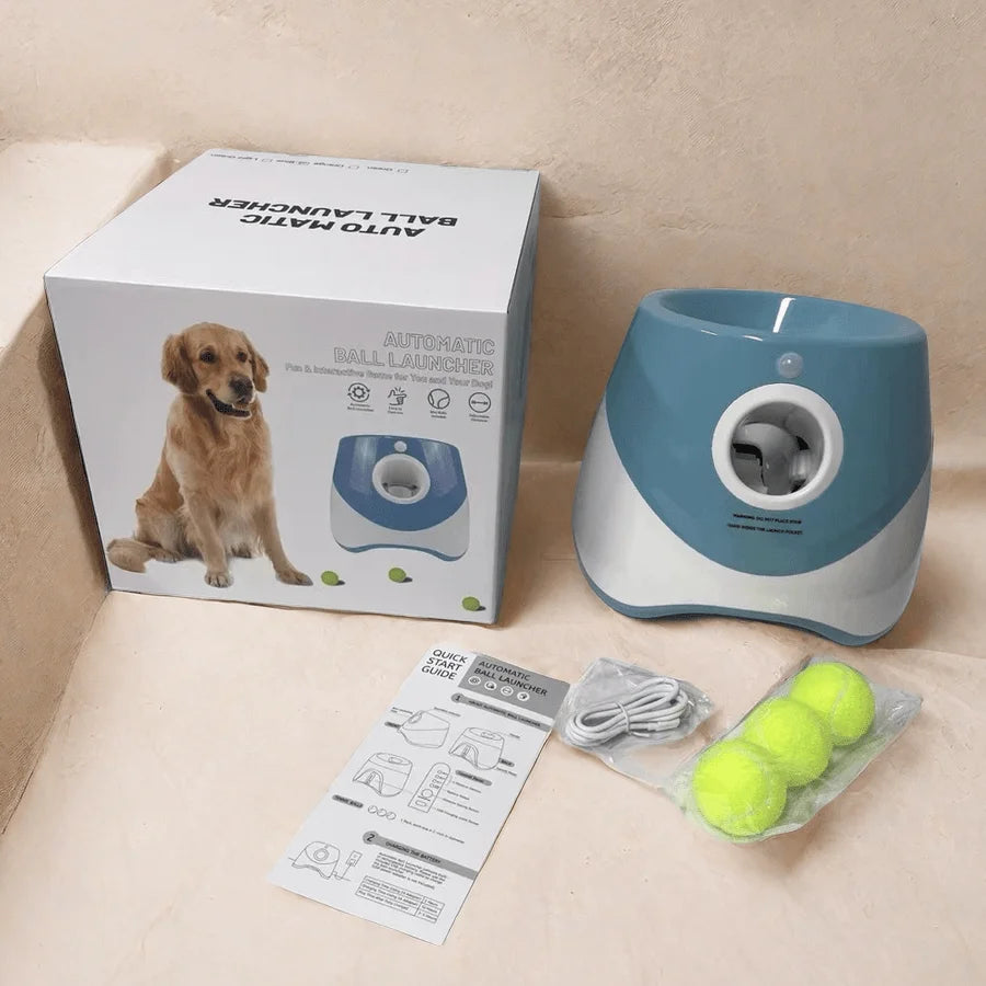 Pet Dog Automatic Ball Launcher Chase Toy