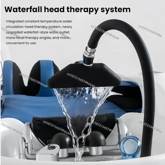 Head Spa Shower for Shampoo Sink Faucet Shower Head for Shampoo Bed Bowl Wash Hair Salon Style Scalp Care Waterfall adjustable