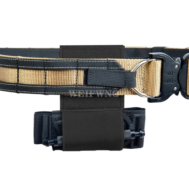 Tactical Elastic Tourniquet Holder EDC Pouch Plate Carrier Chest Rig Vest Belt Carry Survival Tool Bag Secure Storage Holder