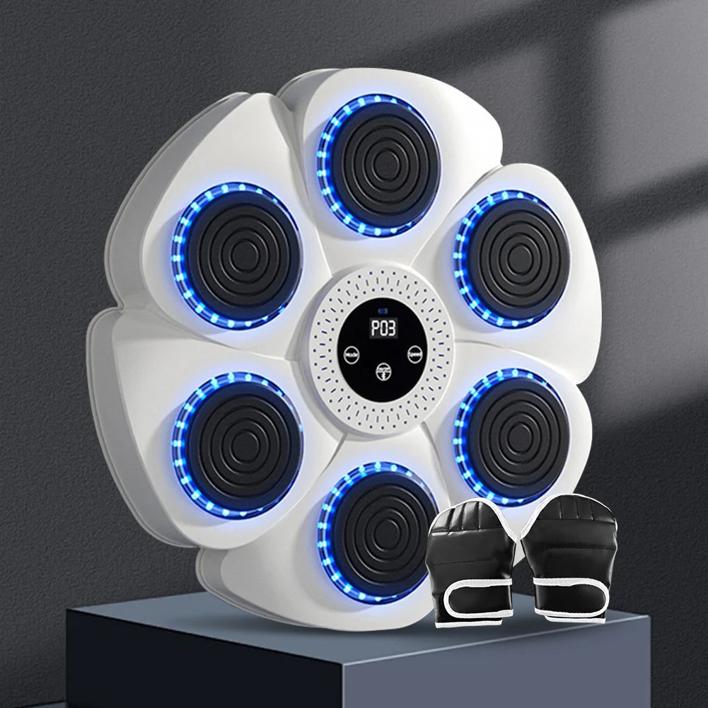 Smart Music Boxing Machine Sports Fitness Boxing Trainer Home Exercise Response Training Boxing Wall Target for Adult/Children