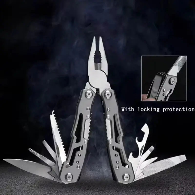 Folding Multi-tool Pocket Knife Pliers Mini Portable Fold Outdoor