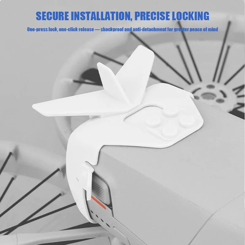 VOLODYMYR Flight Tail for DJI Flip Eeduce Drag Reduce Air Resistance Quick-release Rear Wing Drone Flight Tail Drone Accessory