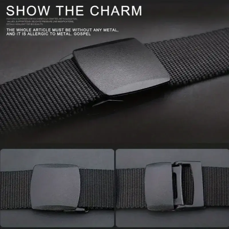 Nylon Military Tactical Men Belt 2 Pack Webbing Canvas Outdoor Web