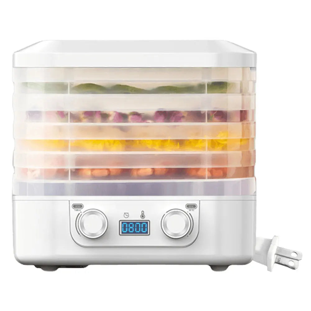 5 Layers Intelligent Fruit Dryer 48 Hours Long Lasting Pet Food Dehydration Smart Thermostatic Fruit Vegetable Meat Dehydrator
