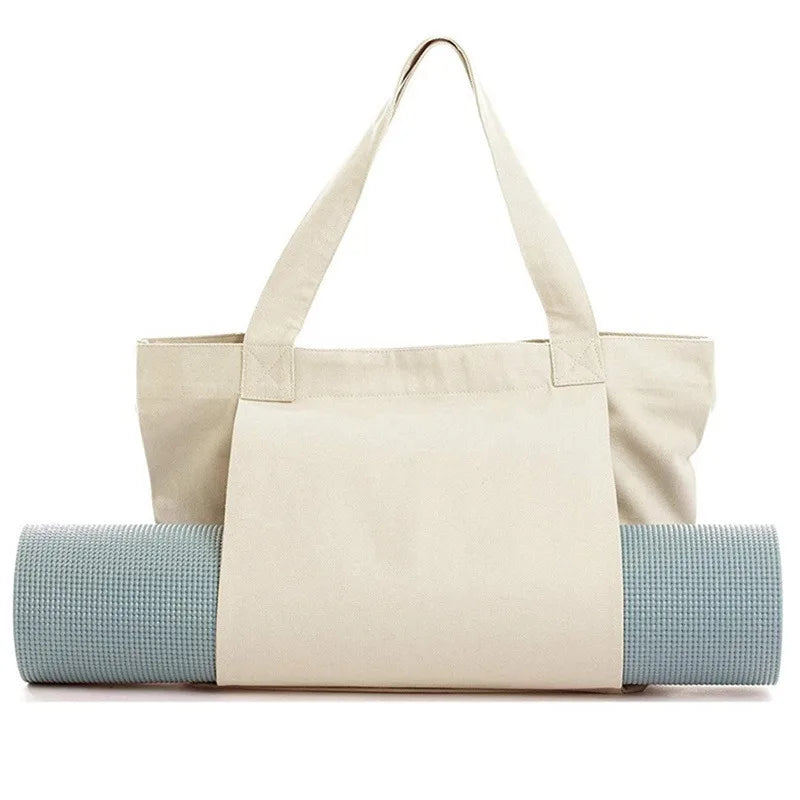 Yoga Mat Carry Bag Multifunctional Yoga Pilates Mat Case Bag Large Capacity Washable Lightweight Foldable For Tourism Fitness