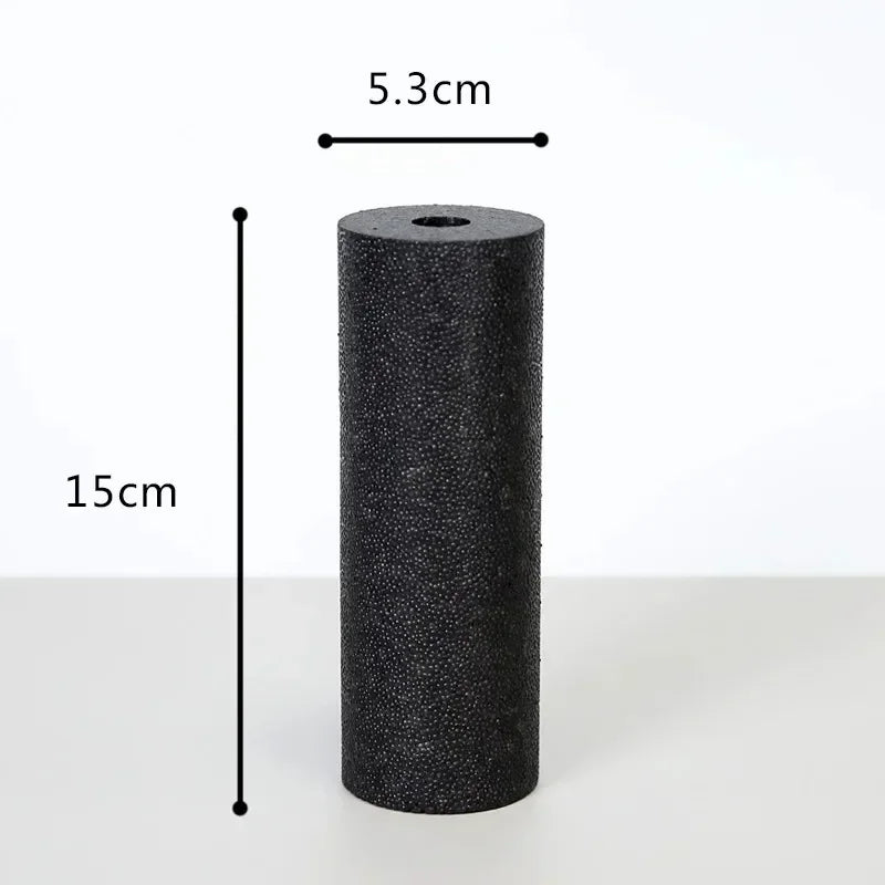 Yoga Massage Roller EPP Material 15x5.3cm Lightweight Portable Ergonomic Design Effective Muscle Relaxation Fitness Recovery