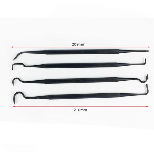 ALLSOME Double-end Steel Wire Brush & Nylon Pick Set Universal Hunting