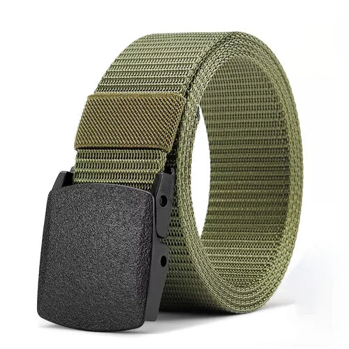Nylon Military Tactical Men Belt 2 Pack Webbing Canvas Outdoor Web