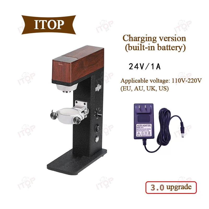 ITOP-MG-U Hand Grinder Grinding Support 50-300RPM Variable Speed Adjustment Coffee Milling Stand Suitable for Most Hand Grinder