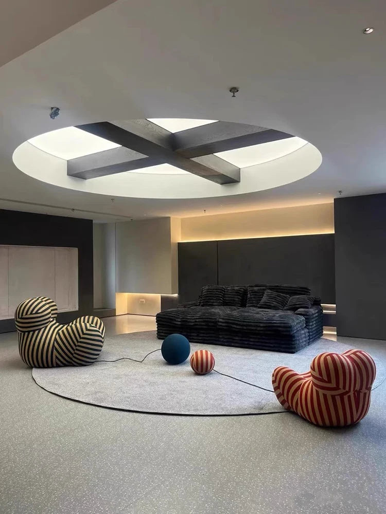 Kawaii New Arrival Living Room Sofas Unique White Luxury Modern Lounge Lazy Sofa Nordic Balcony Divani Da Soggiorno Furniture