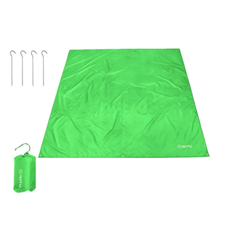 Waterproof Oxford Ground Sheet Floor Cloth Camping Mat Picnic Mat Oxford Cloth Wear-Resistant Anti-Tie Floor Mat With Nails