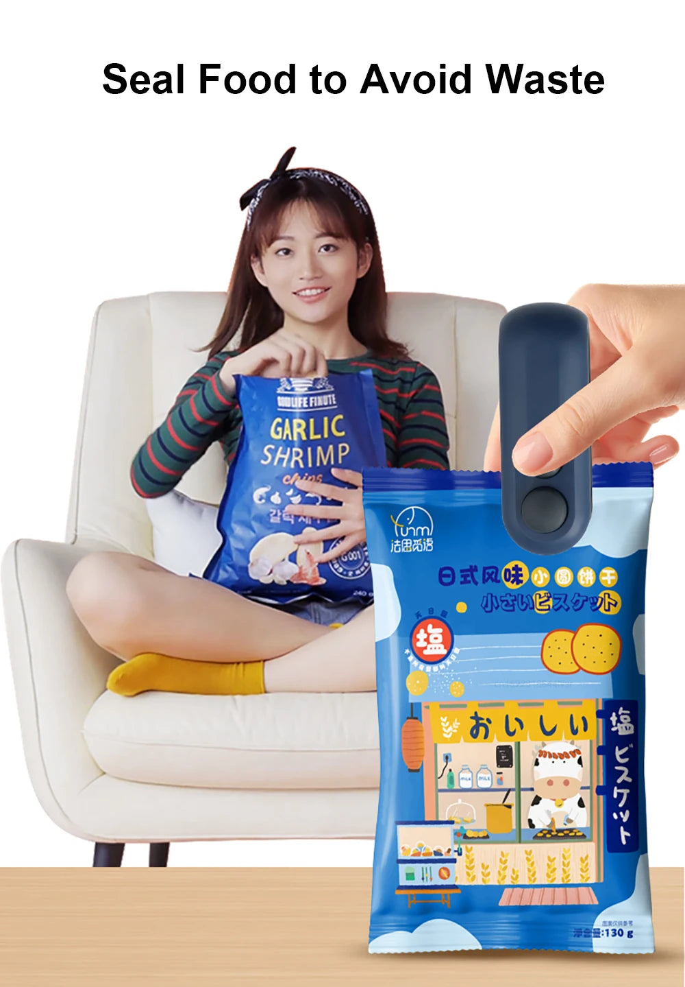 Mini Heat Bag Sealing Machine Plastic Bag Sealer Handheld Heat Sealing Machine Food Packaging Heat Sealer Plastic Bag Sealants