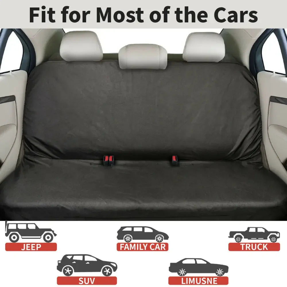 Waterproof Car Rear Back Seat Cover, Universal