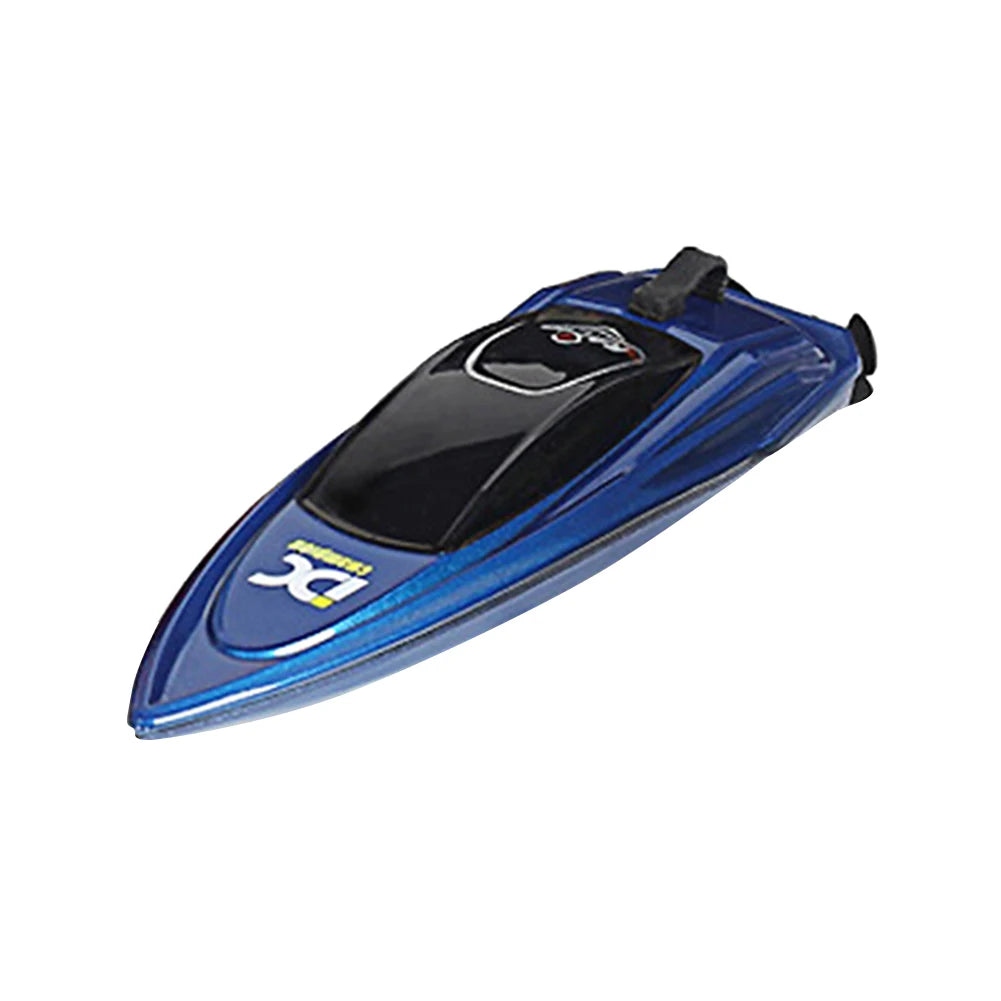 Waterproof 2.4GHz RC Boat High Speed Electric Ship Water Model with LED Lights Children Remote Control Ship Toy